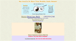 Desktop Screenshot of easternhealingcenter.com